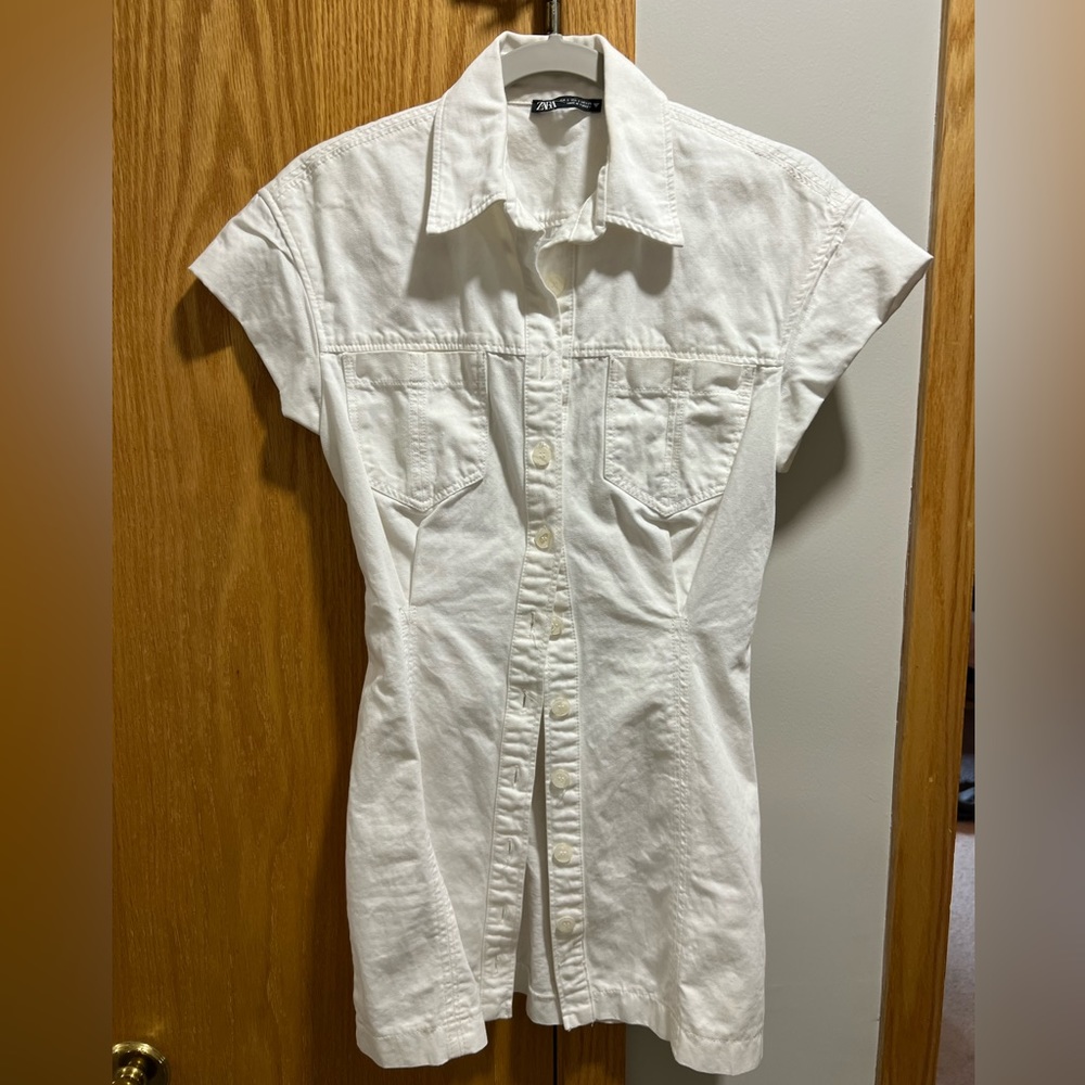 Zara denim dress